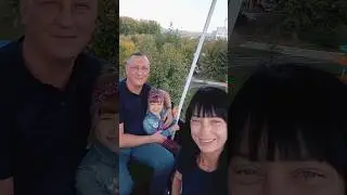 Покатались на колесе обозрения🎡🎡🎡