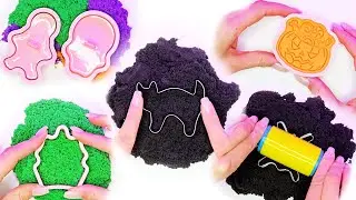 Very Satisfying Cut Squish Compilation Kinetic Sand ASMR 16