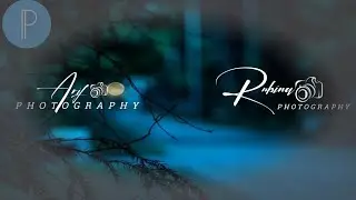 How to Make Stylish Signature Photography Logo || how to make photography logo || photography logo