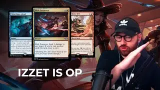 NEW IZZET IS OP! OTJ Prerealse MTG Arena