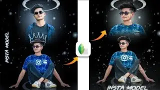New trick snapseed Photo Editing || Double exposure photo editing snapseed || insta model Editing..
