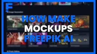 HOW TO MAKE MOCKUPS with FREEPIK and AI for BRANDS and BUSINESSES