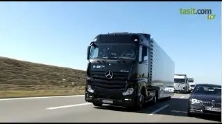 2015 Mercedes-Benz Sürücüsüz Kamyon Test Sürüşü