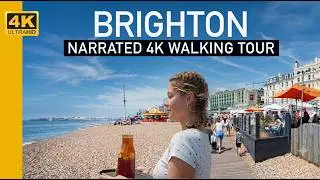 Guided Tour to Brighton Beach, UK 2024 | What's it like?