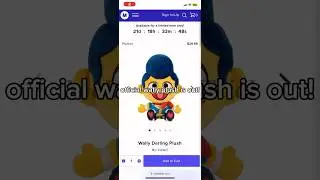 Wally darling - THE WALLY PLUSH IS OUT BUUUT.. 😭😭😭