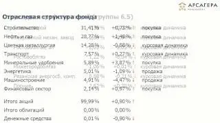Наши фонды. ИПИФА "Арсагера - А 6.4"