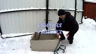 Самодельные сани-волокуши для рыбалки