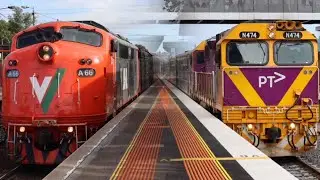Raw 80s EMD power around geelong (featuring Steamrail Victoria Cruise Express charter)