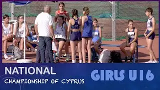 National Championship of Cyprus. High Jump. Girls U14-U15-U16