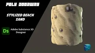 Stylized Beach Sand - Substance 3D Designer