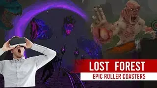 Epic Roller Coaster | Lost Forest [ VR Gameplay ]