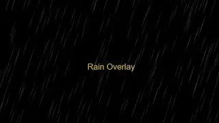 rain overlay effect black screen free stock video