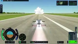 1269 m/s Over Land - Speed Record Attempt - Kerbal Space Program 2 KSP2