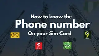 How to Know the Phone Number on your SIM card in any phone #newsimcard