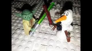 Preview of Yoda vs Olaf - Lego Frozen Star Wars 2