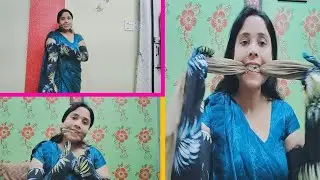 Can not gag talk challenge with long gloves//@ManuVlogsOfficial1