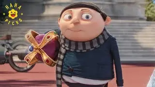 Gru Steals the Crown From Scarlet Overkill | Minions