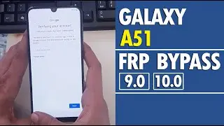 Google Frp Bypass Samsung Galaxy A51 | Sm-A515f | Sm-A515fn | Andriod 9 & 10 | Easy Method 2020
