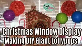 DIY Giant Lollypops