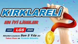 Kırklareli'deki En İyi Liseler 2025
