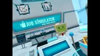 Играем в Job simulator с Cat Gamer работаем и не получаем деньги!