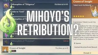 [Genshin Impact] Moonchase Fest Charm shop .. Mihoyo's Retribution?