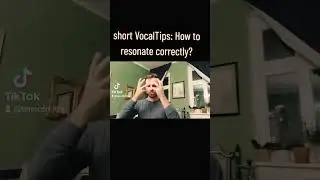 short Vocal Tips: Natural resonance instead of artificial "placement". How to do it?