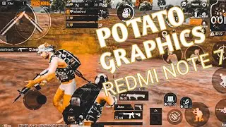POTATO GRAPHICS//60FPS//PUBG MONTAGE//REDMI NOTE 7+GFX TOOL