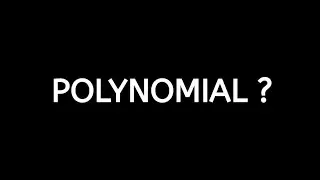 What is a Polynomial #youtube #math #viral #ytshorts #urdu #hindi