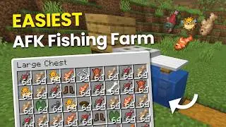 AFK Fishing Farm Tutorial for Minecraft 26.2+