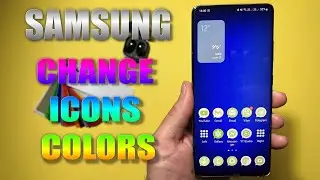 Change Every Icon Color On Your Samsung Galaxy!