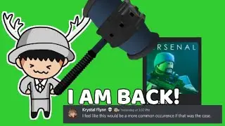 I GOT UNBANNED! | Roblox Arsenal