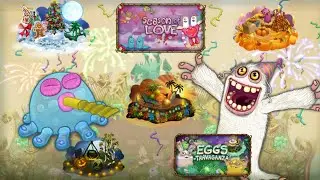 ВСЕ СЕЗОННЫЕ ПРАЗДНИКИ В MY SINGING MONSTERS