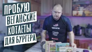 ТАК ВЕГЕТАРИАНЦЕМ НЕ СТАТЬ / Котлеты вегетарианские / Котлеты для бургера / Обзор еды