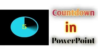 How to create a countdown time in ms powerpoint | PowerPoint tutorial (Hindi) | Computer Skills 53 |
