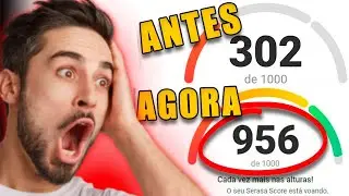 COMO AUMENTAR O SCORE DO CPF RÁPIDO! LIMPAR SEU NOME HOJE!