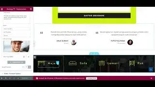 Tutorial Edit Landing Page