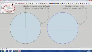 How to Draw a smooth Circle in SketchUp
