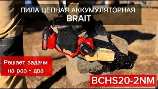 Пила цепная аккумуляторная BCHS20-2NM