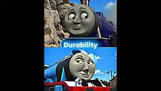 Gordon The Big Engine vs Hank The Giant Engine (Thomas & Friends Elimination Wheel! Part 51)