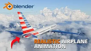 How to Make a Realistic Airplane Animation in Blender (Step-by-Step Guide)