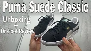 Puma Suede Classic Black XXI 2021 | Unboxing + On-Foot Review