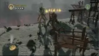 Lego Lord of the Rings Walkthrough - Part 14 - TTT - Osgiliath (Story Mode) 480p