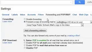 Forward Gmail to Outlook
