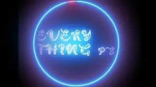 How to make Neon effect | After effects tutorial