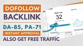 Instant Approval Dofollow Backlink with traffic | Dofollow Backlinks List Hindi 2021 | How to sites