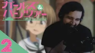 Tanks, We Ride Them! - Girls und Panzer Episode 2 REACTION!