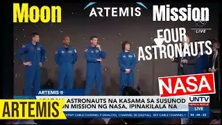 Artemis 2 mission Sa buwan kinabibilangan Ng apat na Astronaut