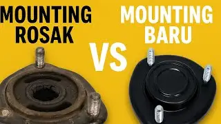 Perbezaan mouting baru dengan yang sudah rosak