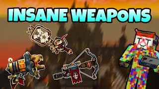New Pixel Pass Weapons EARLY REVIEW 🔥 🐉 (GAMEPLAY) - Pixel Gun 3D